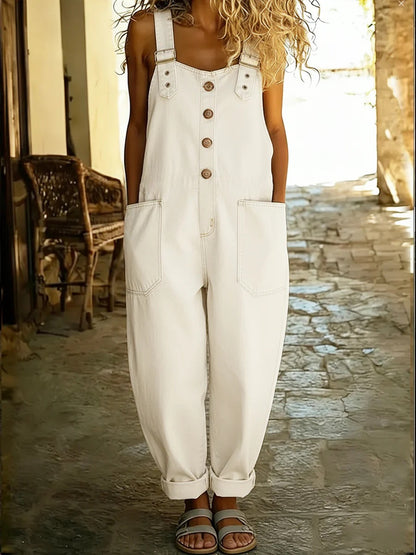 The Vintage Atelier Denim Jumpsuit
